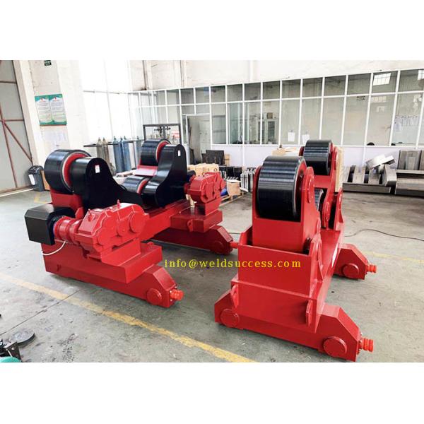 60Tons Self Aligning Pipe Welding Rollers, Automatic Travaling Tank Turning