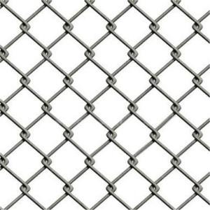 Residential Safety Galvanized Chain Link Fence Gate Single Arm With Barbed Wire