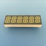 Six Digit 14 Segment LED Display 80-100mcd/ Dice Luminous Intensity Easy