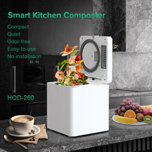 White Smart Kitchen Composter 110V Automatic With MultiGrind Technology