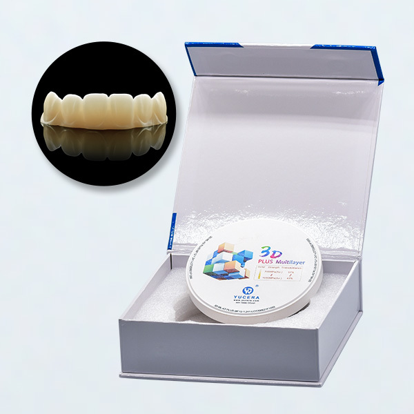 Jelly Teeth Multilayer Translucent 3D Multilayer Plus Zirconia Blocks for Dental