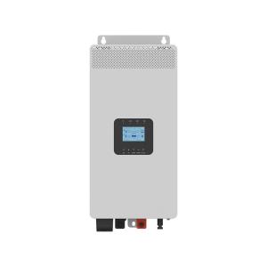 Off-Grid Solar Inverter with Dual MPPT Controller Single Output Hybrid Solar