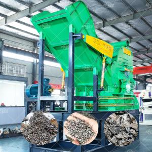 2TPH 3TPH Metal Scrap Shredder Machine Scrap Recycling Machine