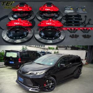 Front 6 Piston And Rear 4 Piston Caliper BBK Auto Brake System For Toyota Sienna