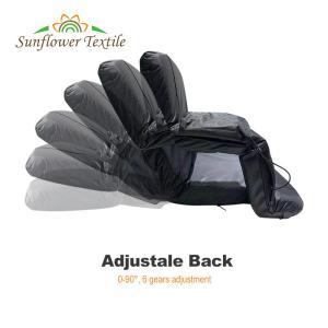 83 X 32 X 52cm Adjustable Stadium Seat 420D Oxford Fabric 5.5cm Foam Sponge