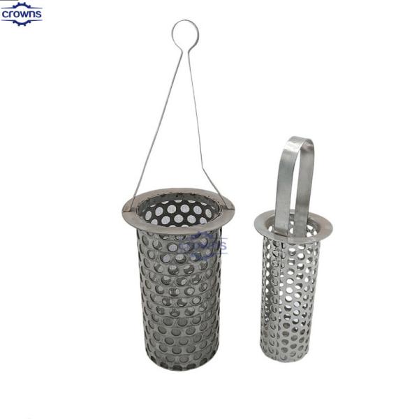 Stainless Steel Wedge Wire Screen Waste Water Treatment Filter For Pulp Drum