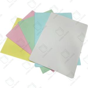 55gsm White Carbonless Copy Paper 2-Ply NCR Sheets with Black Image Ideal for