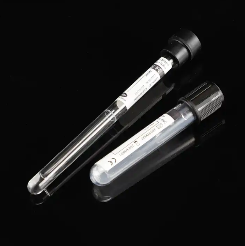 China Black cap citric acid sodium 1:4 additive, 1.28ml slender tube for direct machine testing on sale