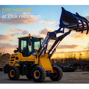 Small Compact Articulated Wheel Loader For Construction Engineering