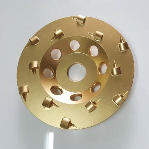 Cup Shaped PCD Grinding Disc Grit 70 Grit 80 Epoxy Polished