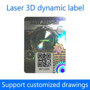 Cheap ISO9001 Certified Laser Anti Counterfeiting Label with 3-5 Years Shelf Life and Resistant to Chemicals and UV Exposure for sale
