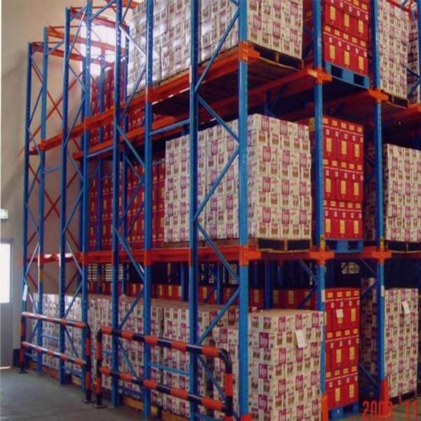 High Density Pallet Racking Shelving Double Deep Rack Storage Warehouse Ral