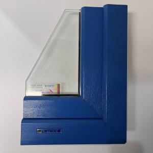 DIMEX L60 Laminated UPVC Window Profiles For Casement Windows And Doors