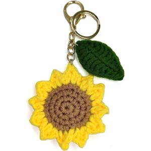 Crochet Plush Keychain - Keychain Accessory Handmade Bag Charm Key Chain Car