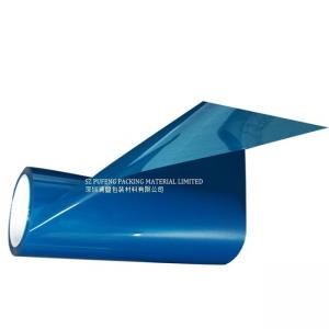 China Weather Resistance Blue 0.05mm PET Protective Film For Mobile Phone Screen on sale