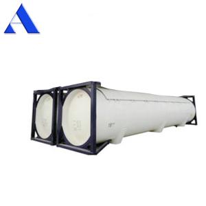 40ft ISO Gas Tank Container 52.5 CBM UN T50 for Compressed Liquefied LPG