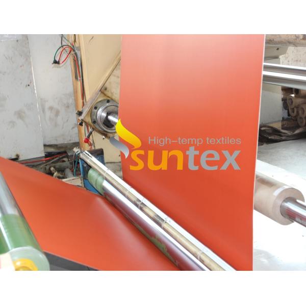 Quality Silicone Coated Fiberglass Flame Resistance Fabric For Welding Protection wholesale