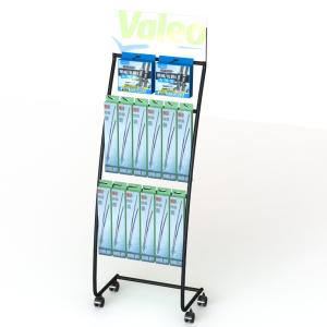 Automobile Repair Factory Auto Display Racks With Wire Hooks