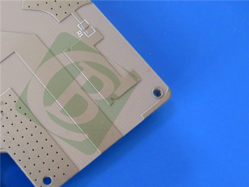 Cheap Rogers TMM10i double sided material make for multilayer PCB with Immersion Tin using in RF and microwave applications for sale