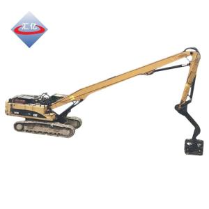 Q355B Long Reach Excavator Boom Arm CAT 345C Piling Construction
