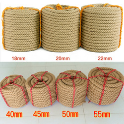 Dia.6mm-60mm Twisted Jute Rope The Ultimate Solution for Packing Mooring and More