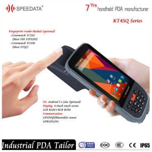 Biometrics Fingerprint Scanner with Long Range UHF RFID Reader and Barcode