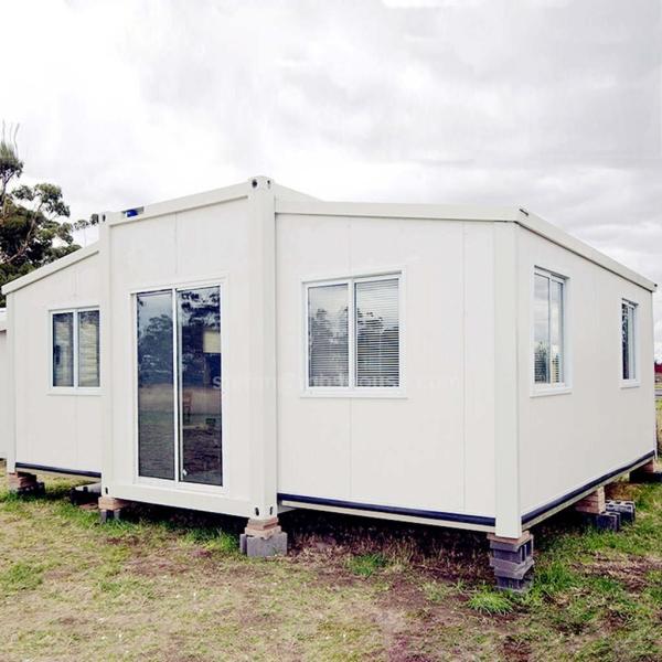 Portable Fast Install Sandwich Panel 20/40FT Prefab Container House for Luxury