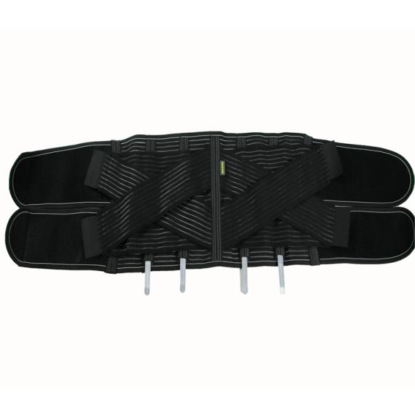 Double Layer Strong Support Brace Adjustable Slimming Trimmer Waist Belt