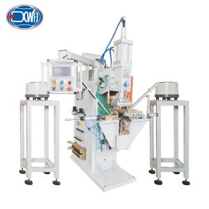 Shock Absorber End Cap Resistance Welders With Two Automatic Feeding Mechanism
