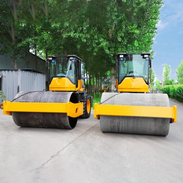 High Quality 1 to 10 Ton Vibratory Roller Compactor Single and Double Drum