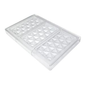 Handmade Custom Chocolate Molds Transparent Polycarbonate Chocolate Mold