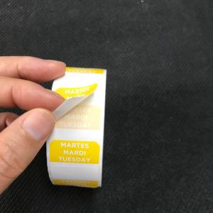 Customized Labels with Accept Perforation for Paper Material Type