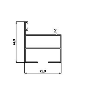 CNC Machining High Security Aluminium Alloy Door And Window