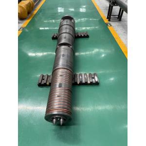 China Barrel Cooling Air Or Water Cooling Conical Twin Screw and Barrel with Nitriding Hardness 950-1050HV on sale