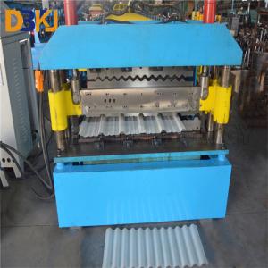 0.3-0.8mm Roof Panel Roll Forming Machine Steel Thickness 0.3-0.8mm