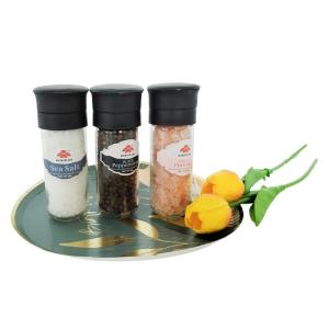 Cheap 100ml Perfect Plastic Grinder With Salt Pepper For Grinding Of Condiments for sale