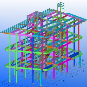 China Customize Multi-Storey Steel Structure Building on sale