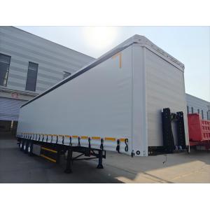Versatile CIMC Tarped Semi-Trailer For Cargo Protection 38600kg Max Payload