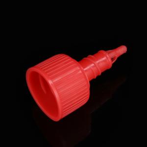 Ribbed Surface Cosmetic Bottle Caps Push Pull Bottle Caps Non Spill