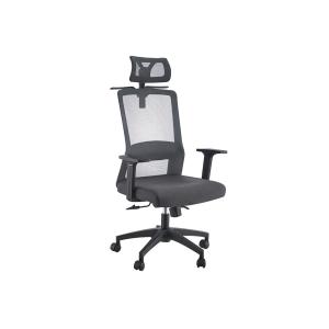 China High Back 1190 Mm Staples Black Mesh And Fabric Task Chair on sale