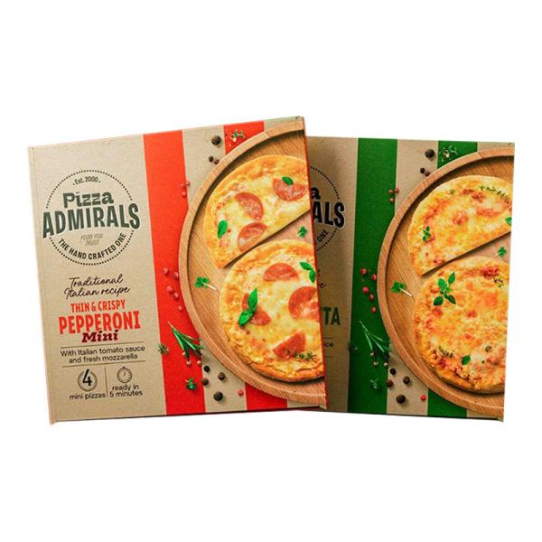 Quality PIZZA Takeaway Boxes Premium Kraft Corrugated Packaging Pizza Pattern Printing Eco Friendly Thickened Pizza Boxes wholesale