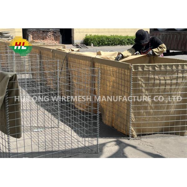 Quality Assembled Security 6mm Bastion Hesco Defensive Sand Filled Wall wholesale