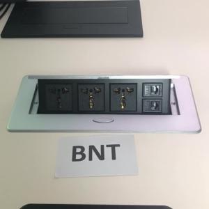 Cheap furniture pop up media socket jack material zinc alloy used on conference table for sale