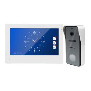 2-Wire IP/WiFi 7" HD Touch Screen Video Intercom Door Phone with Unlock/Monitor