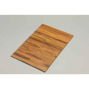 Anti Static Walnut Wood Grain Acp Material Aluminum Composite Panel Fire Rated