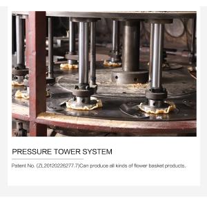 1.5kw Waffle Basket Production Line Automatic Waffle Basket Making Machinery