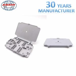12 Cores ABS Plastic Splice Tray ODF Optical Distribution Frame For Distribution