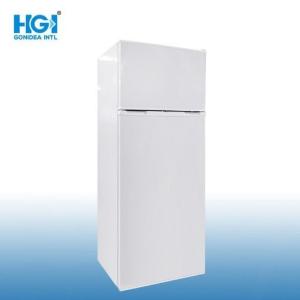 Cheap Big Capacity Double Door Top Freezer Fridge Defrost Home Commercial Use Upright Refrigerator Bcd-240 for sale
