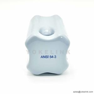 ANSI 54-2 Porcelain Guy Strain Stay Insulator for Poleline Hardware