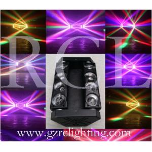 DMX512 RGBW 4in1 8 Eyes Spider Beam LED Moving Head Light / Rotating Stage Light Led Light / Moving Spider / Beam Moving